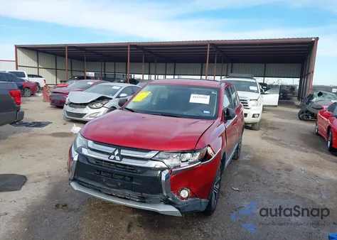 2016 Mitsubishi Outlander Es z USA, uszkodzony, nr VIN JA4AD2A33GZ021969